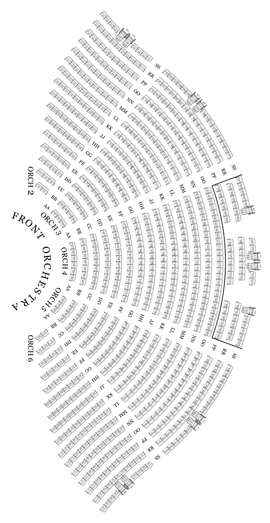 The Colosseum Seating Chart At Caesars Palace